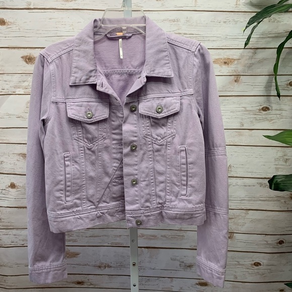 NWOT Free People Rumors Denim Jacket 449-22 - Picture 3 of 7